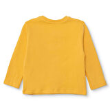 HelloBaby Erkek Bebek Uzun Kol Tshirt İnterlok Bisiklet Yaka Uzun Kol