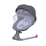 baby plus Swingo Ana Kucağı Motorlu Sallanır AC Adaptörlü Müzikli Zamanlayıcılı 0+ Ay 15 Kg Bej