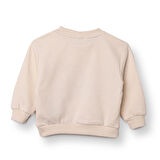 HelloBaby Erkek Bebek Sweatshirt Şardonlu İki İplik Bisiklet Yaka Uzun Kol