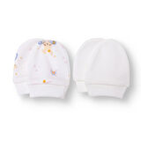 HelloBaby Kız Bebek Yenidoğan Eldiven İnterlok