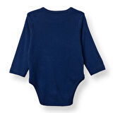 HelloBaby Erkek Bebek Uzun Kol Body Ribana Zarf Yaka Uzun Kol