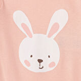 HelloBaby Kız Bebek Uzun Kol Body Ribana Zarf Yaka