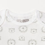 HelloBaby Erkek Bebek Uzun Kol Body Ribana Zarf Yaka