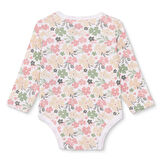 HelloBaby Kız Bebek Uzun Kol Body Ribana Çıtçıtlı Yaka