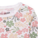 HelloBaby Kız Bebek Uzun Kol Body Ribana Çıtçıtlı Yaka