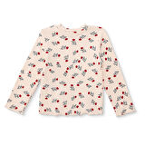 HelloBaby Kız Bebek Uzun Kol Tshirt Kaşkorse Bisiklet Yaka Uzun Kol