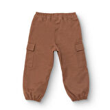 HelloBaby Erkek Bebek Woodland 1 Pantolon Gabardin Lastikli Paça