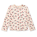 HelloBaby Kız Bebek Uzun Kol Tshirt Kaşkorse Bisiklet Yaka Uzun Kol