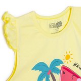 HelloBaby HelloBaby, Kız, Atlet Tshirt, Meyve Baskılı, Bisiklet Yaka, Atlet