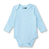 HelloBaby Erkek Bebek Uzun Kol Body İnterlok Zarf Yaka Uzun Kol