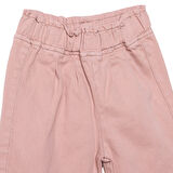 HelloBaby Kız Bebek Pastel Dreams Pantolon Gabardin Reçme Paça