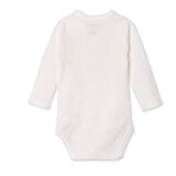 Tiffany Unisex Zıbın Body İnterlok V Yaka Uzun Kol