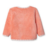 HelloBaby Kız Bebek Welsoft Hırka Bisiklet Yaka Uzun Kol