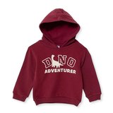 HelloBaby Erkek Bebek Kapüşonlu Sweatshirt Dinozor Baskılı Kapüşonlu Uzun Kol