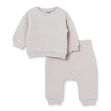 HelloBaby Unisex Sweatshirt-Alt Çıtçıtlı Bisiklet Yaka Long Sleeve Patiksiz