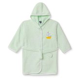 Mollia Erkek Bebek Bornoz Kapüşonlu Long Sleeve