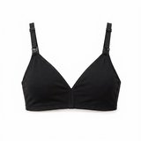 baby mom Anne Kapsız Emzirme Sütyeni Dantel Yaka Strappy
