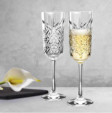 Paşabahçe 440356 timeless ayaklı flüt kadeh - 4 lü şampanya kadehi özel seri