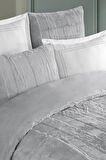 Elart Comfort Çeyiz Seti Emma Çift Kişilik 6 Parça Gri