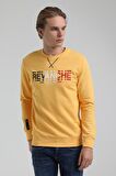 Bisiklet Yaka Hardal Regular Sweatshirt 22FWM60123