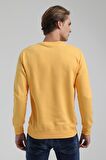 Bisiklet Yaka Hardal Regular Sweatshirt 22FWM60123