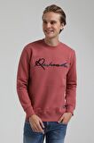 Bisiklet Yaka Kestane Slim Fit Sweatshirt 22FWM60128
