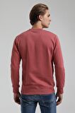 Bisiklet Yaka Kestane Slim Fit Sweatshirt 22FWM60128
