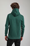 Kapüşonlu Yeşil Slim Fit Hoodie 23FWM64062