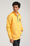 Hardal Slim Fit Half-Zip Sweatshirt 23FWM64064