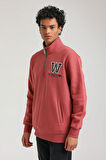 Kestane Slim Fit Half-Zip Sweatshirt 23FWM64065