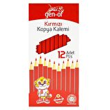 Gen-Of Yuvarlak Kırmızı Kopya Kalemi 1 Adet