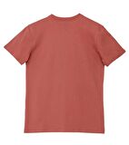 Nordic Side Logo Regular Tshirt - Gül Kurusu