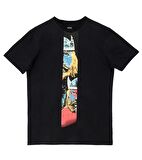 Viking Twins Regular Tshirt - Siyah