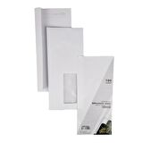 Gen-Of Pencereli Diplomat Zarf Silikonlu 105x240 mm 110 gr 100 lü Beyaz