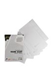 Gen-Of Kare Beyaz Mektup Zarfı 114 x 162 mm 90 Gr Silikonlu 25 li