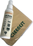 Ekran Temizleme Seti 125ml Sıvı Ve Mikrofiber Bez 30x30 Otomobil Ekranı, Led Tv, Notebook ,kamera,