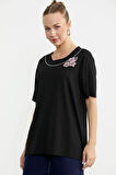 25Y2231-60073 SEMENTA NAKIŞLI PENYE TSHIRT