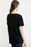 25Y2231-60086 SEMENTA BASKILI ÇİZGİ DTY. TSHIRT