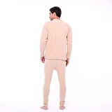 Single Sword Kışlık Kalın Polar Erkek İçlik Takım