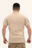 Single Sword Regular Fit Polo Yaka Kısa Kollu Erkek Tişört HAKİ-3XL