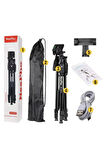 Np-8830 155 Cm Bluetooth Kumandalı Profesyonel Telefon Kamera Tutucu Çantalı Tripod