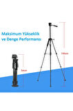 Profesyonel Bluetooth Uzaktan Kumandalı Taşınabilir Zomei Zm-1200 Tripod