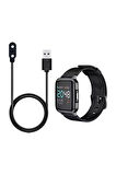 Haylou Ls01,ls02 Solar Ile Uyumlu Siyah Kablolu Smart Akıllı Saat Için Şarj Kablosu