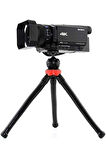 Flexible Youtuber 30cm Ahtapot 360 Derece 320gr Selfie Telefon Tutucu Tripod+Bluetooth Kumandalı