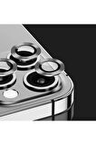 Iphone 14 Ile Uyumlu Profesyonel Kamera Lens Koruma Camcov Mavi
