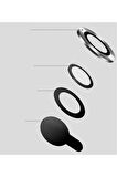 Iphone 14 Ile Uyumlu Profesyonel Kamera Lens Koruma Camcov Siyah