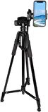 Coverzone Tripod Bluetooth Kumandalı Şarjlı Kalın Sağlam Aliminyum Kalın Gövdeli Profesyonel Telefon Tutucu Çantalı 170 Cm Tripod Neepho F8840