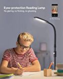 Aukey Modern İç Mekan Aydınlatma Göz Yormayan LED ayaklı lamba 5 Kademeli Ayarlanabilir Parlaklık İçin Modern Park Lambası Salon Oturma Odası Koltuk Ucu Piyano Lamba Ayakta Duran Işık