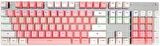 Leaven K660 Kablolu Klavye Led RGB 104 Tuşlu Mavi Switch Gökkuşağı Renler Mekanik Oyuncu Işıklı Klavye Ergonomik Tasarım Rahat 150cm Kablo Uzunluğu Bilgisayar PC için (Mavi Switch)