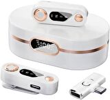 Coverzone Yaka Mikrofonu Lightning Uyumlu Youtube Twitch Canlı Yayın Tiktok Klipsli Yaka Mikrofonu iPhone Lightning ve Type-C Seçenekli Modellerine Uyumlu S36 (Lightning)